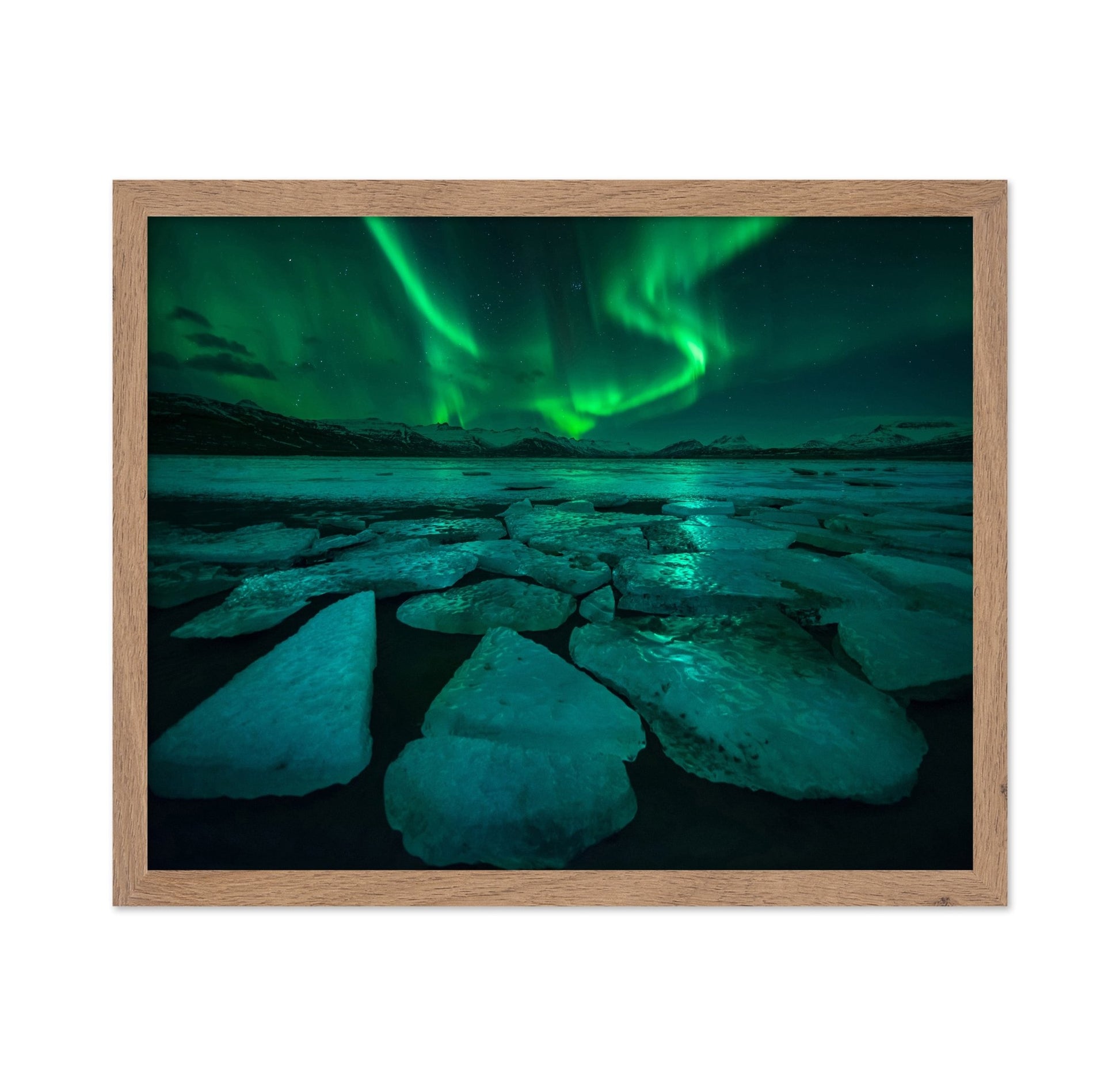 Arctic Aurora Glow