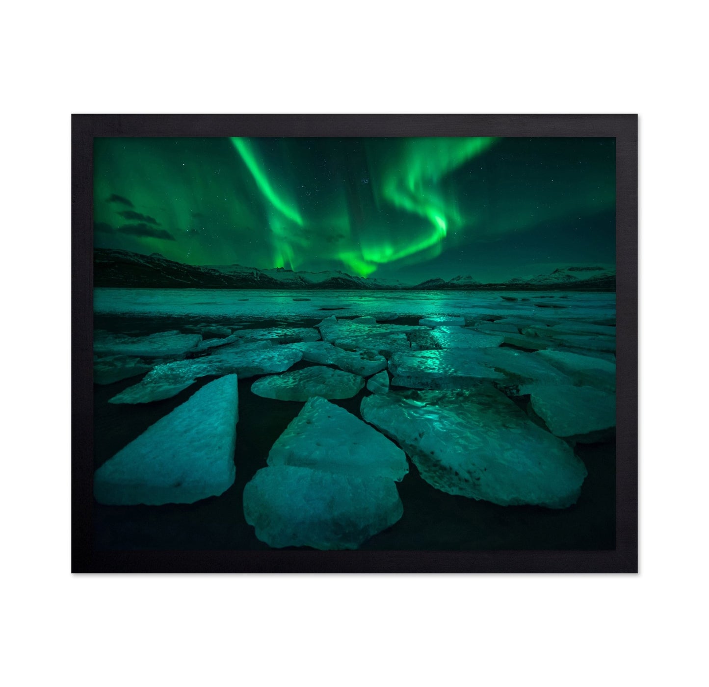 Arctic Aurora Glow