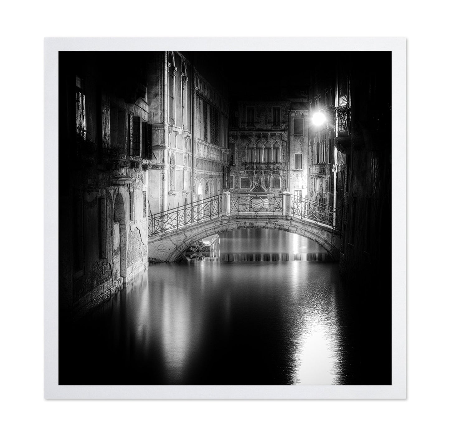 Silent Canal Bridge