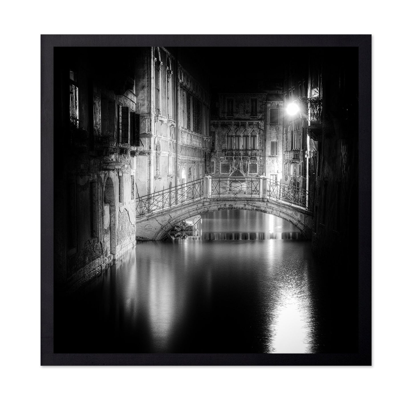 Silent Canal Bridge