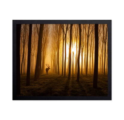 Deer in Golden Forest