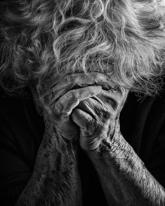 Aged Hands Reflection