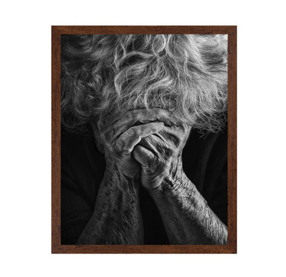 Aged Hands Reflection