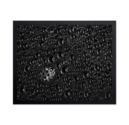 Ladybug Water Drops