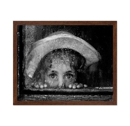 Curious Window Child