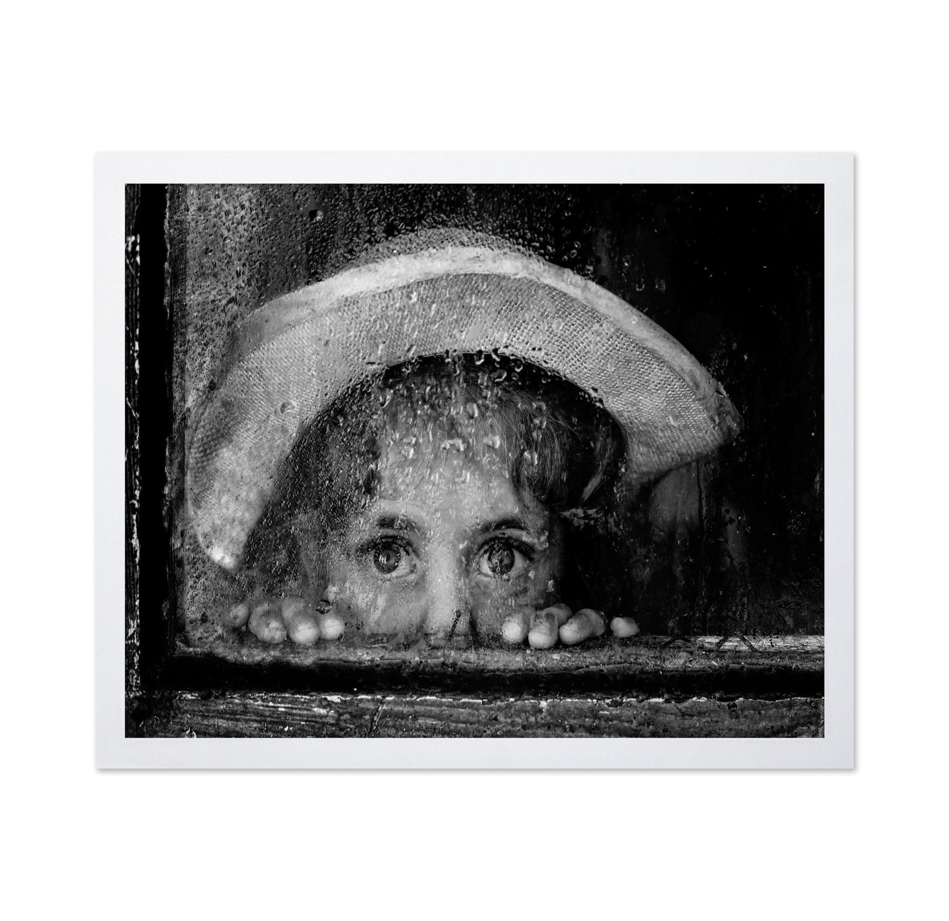 Curious Window Child