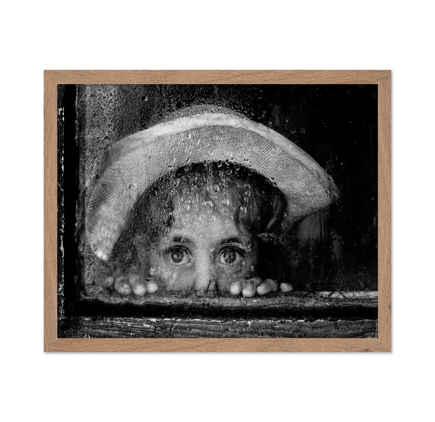 Curious Window Child