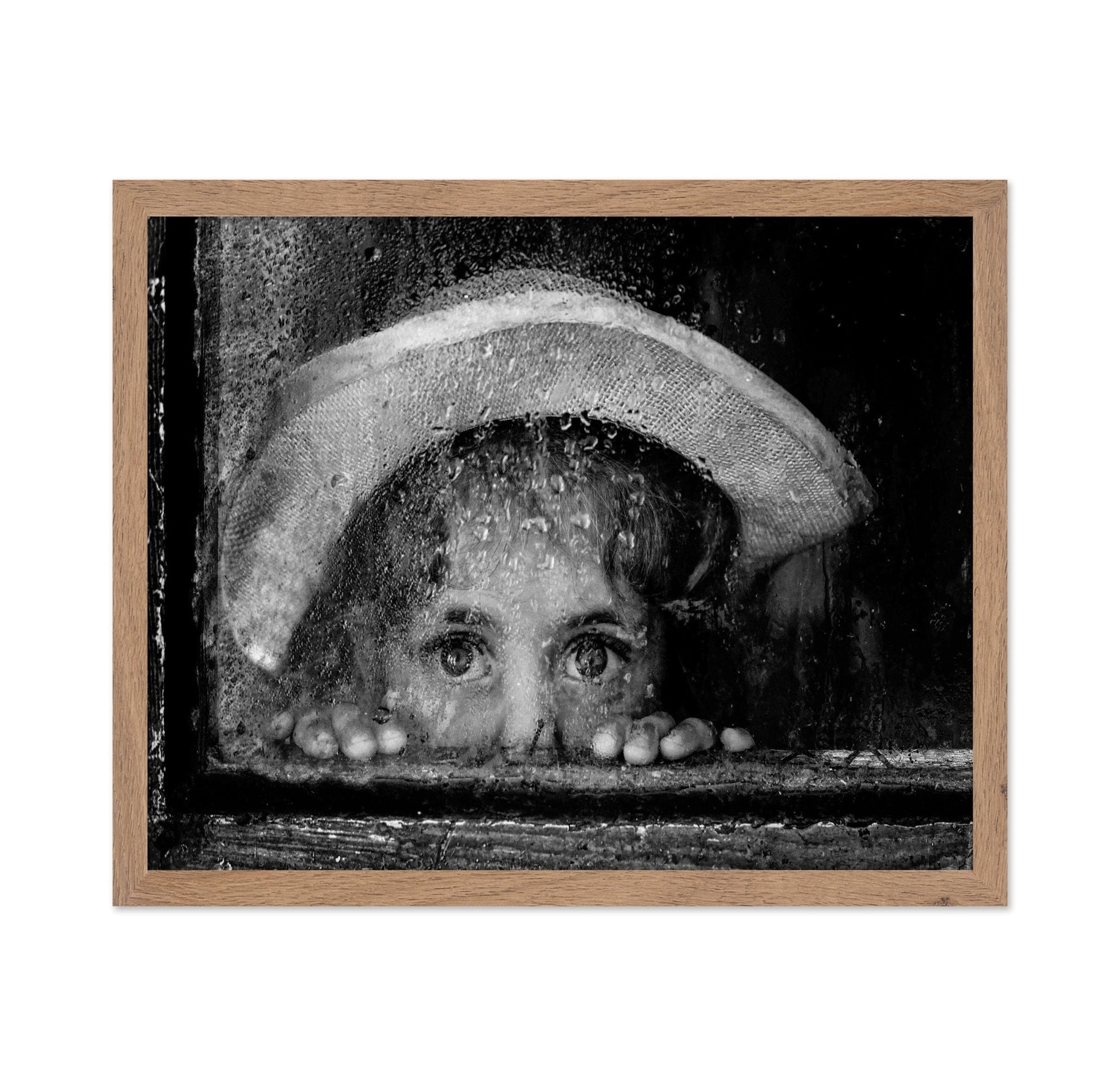 Curious Window Child
