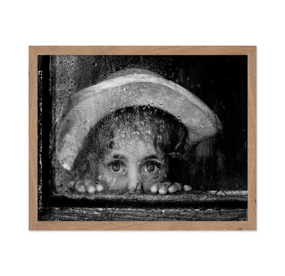 Curious Window Child
