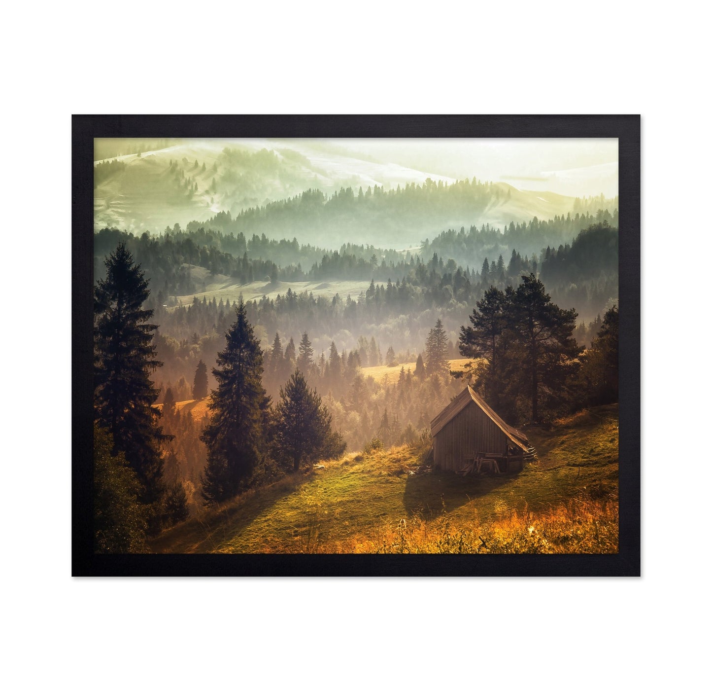 Mountain Cabin Glow