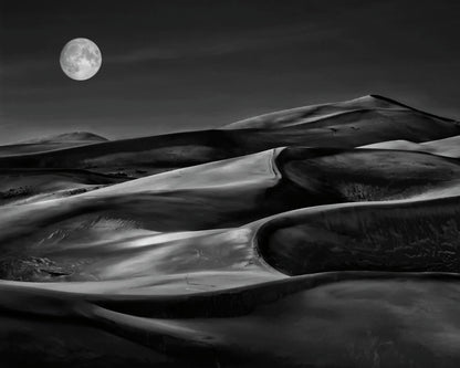 Moonlit Sand Dunes