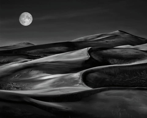 Moonlit Sand Dunes