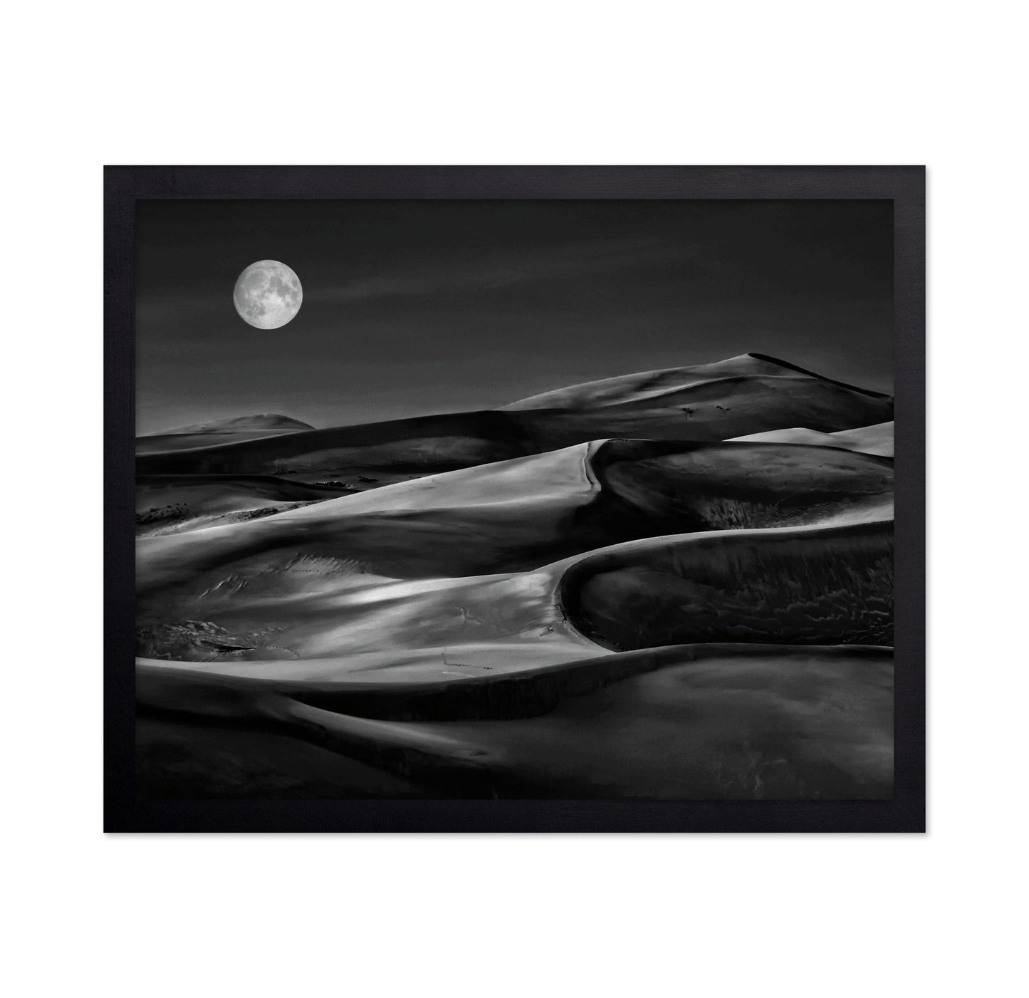 Moonlit Sand Dunes