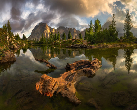 Mountain Lake Reflection No1