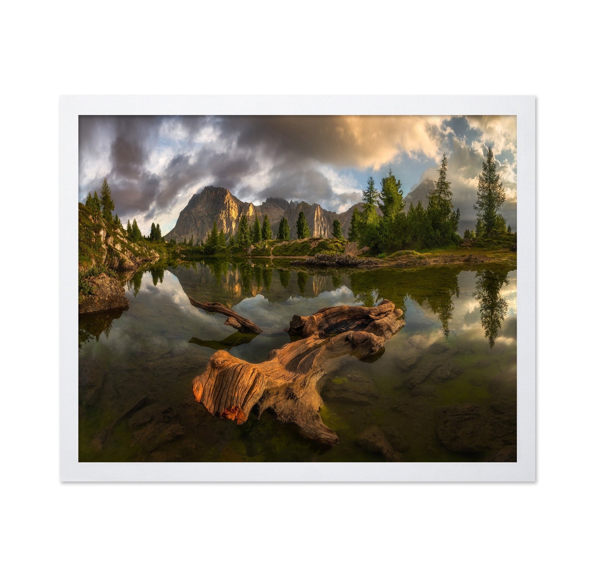 Mountain Lake Reflection No1