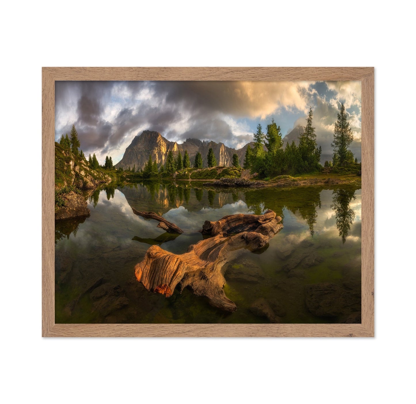 Mountain Lake Reflection No1