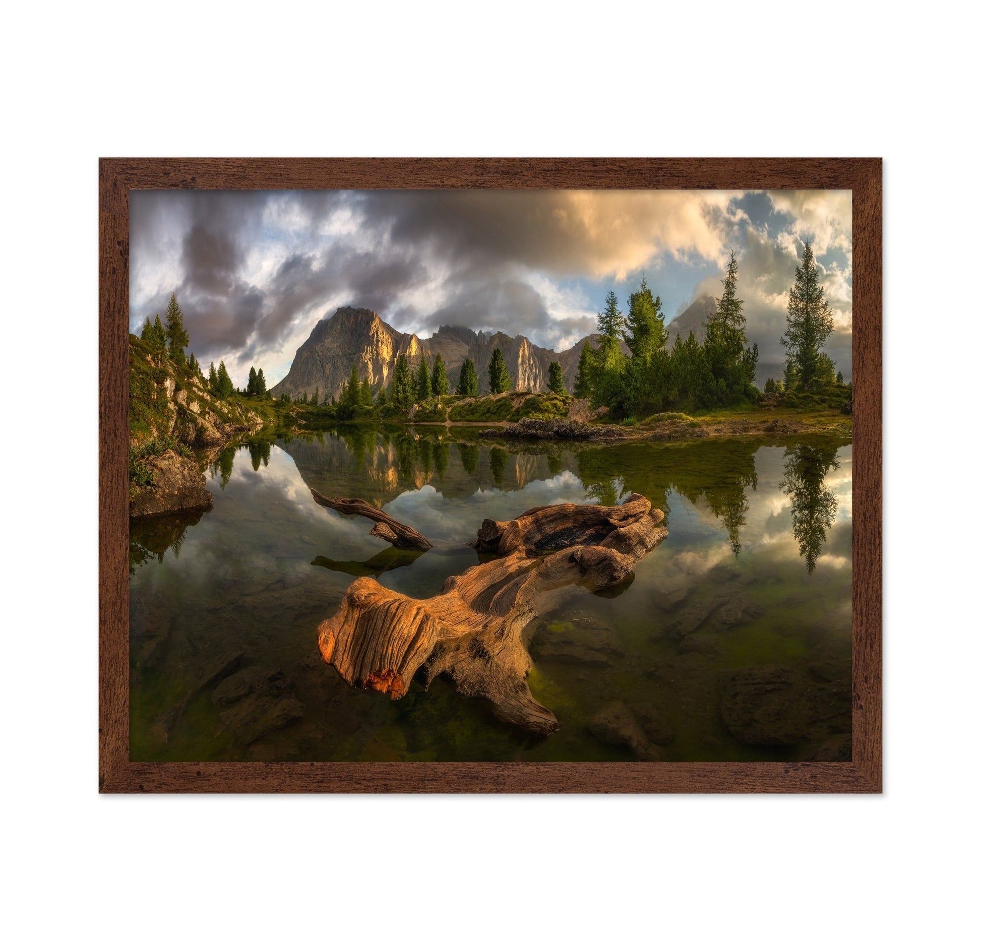 Mountain Lake Reflection No1
