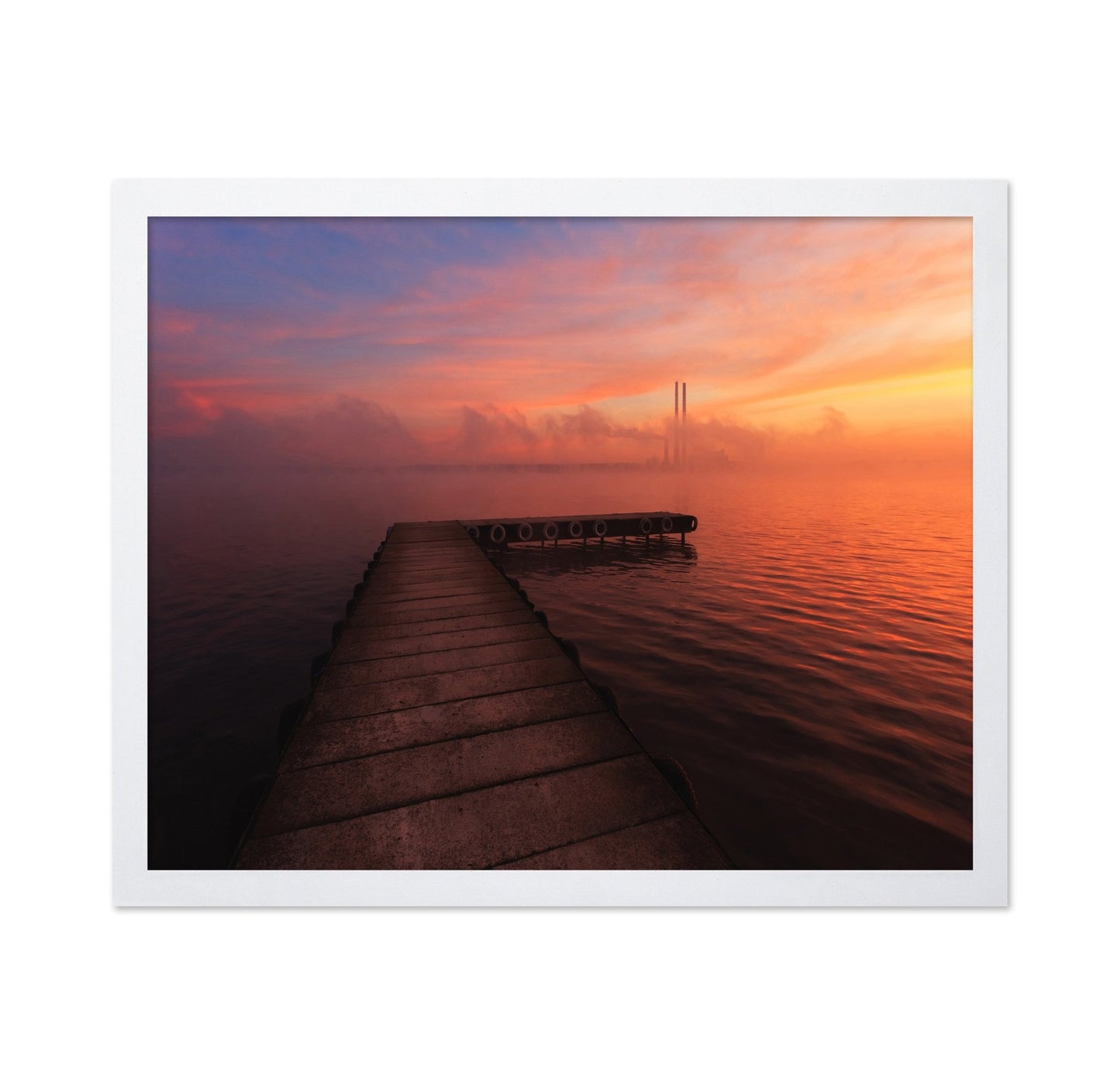 Sunset Pier Glow