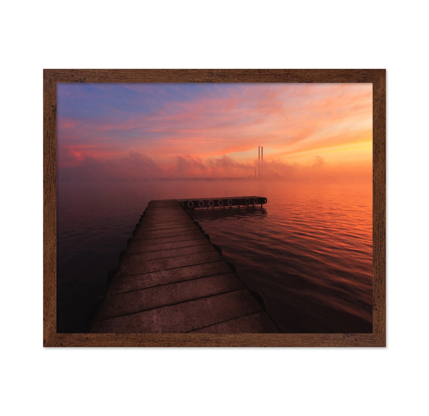 Sunset Pier Glow