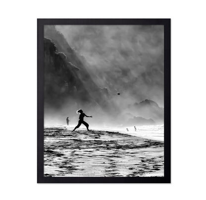 Foggy Beach Play
