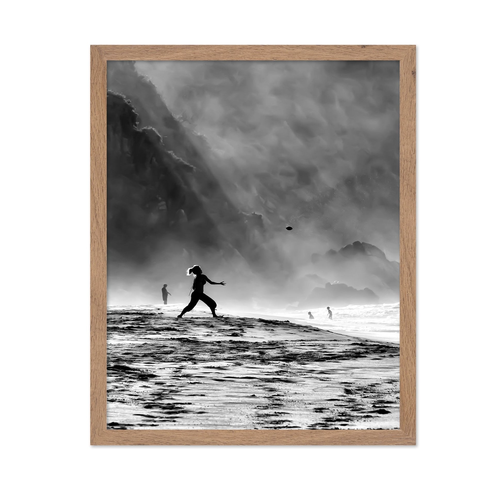 Foggy Beach Play