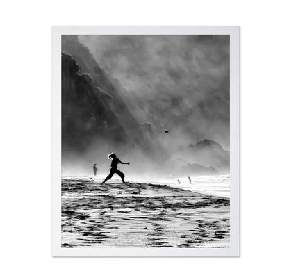 Foggy Beach Play
