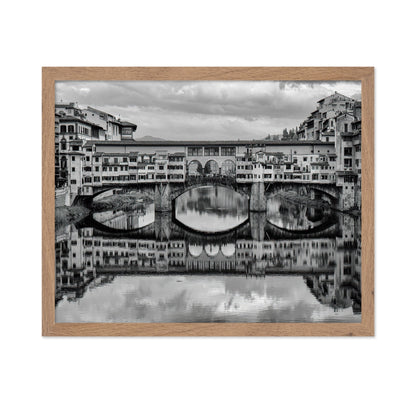 Florence Bridge Reflection