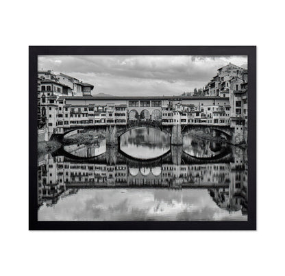 Florence Bridge Reflection