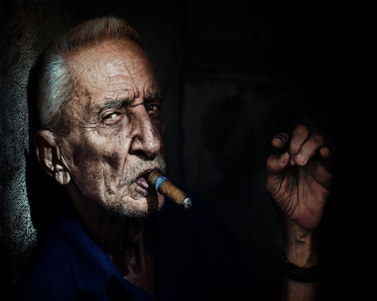 Cigar Man Portrait