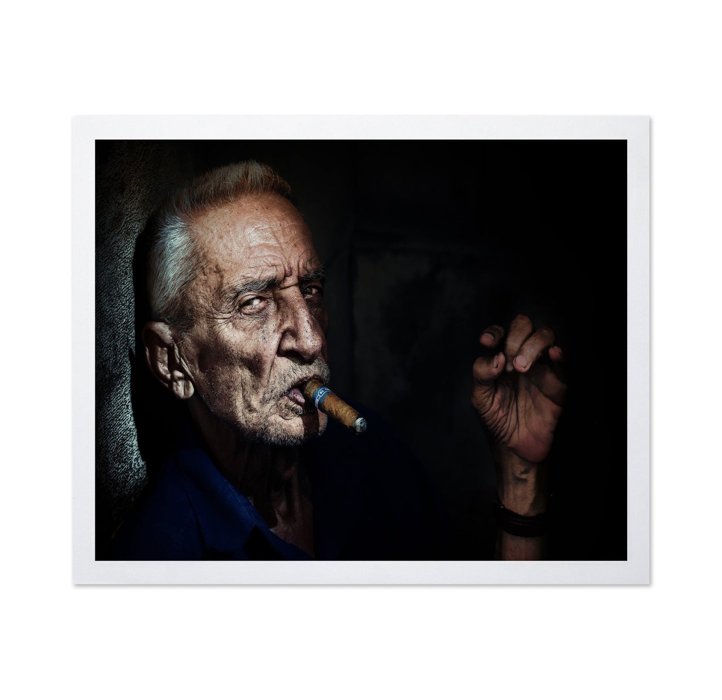 Cigar Man Portrait
