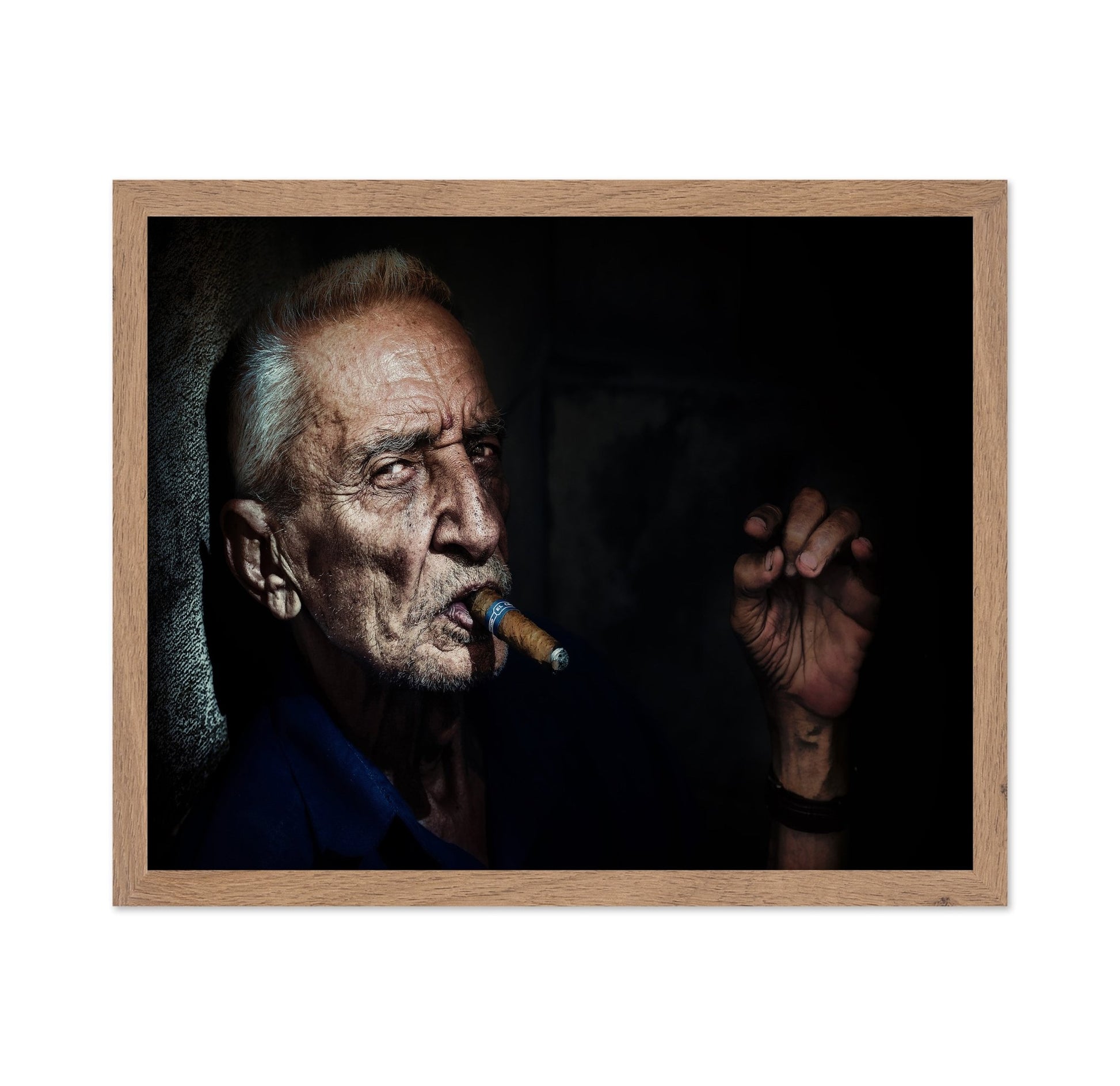 Cigar Man Portrait