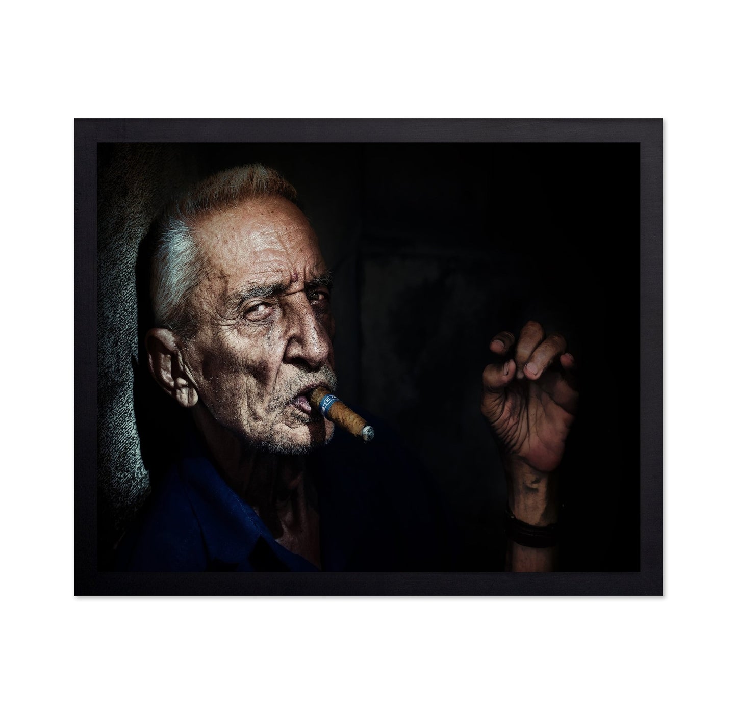 Cigar Man Portrait