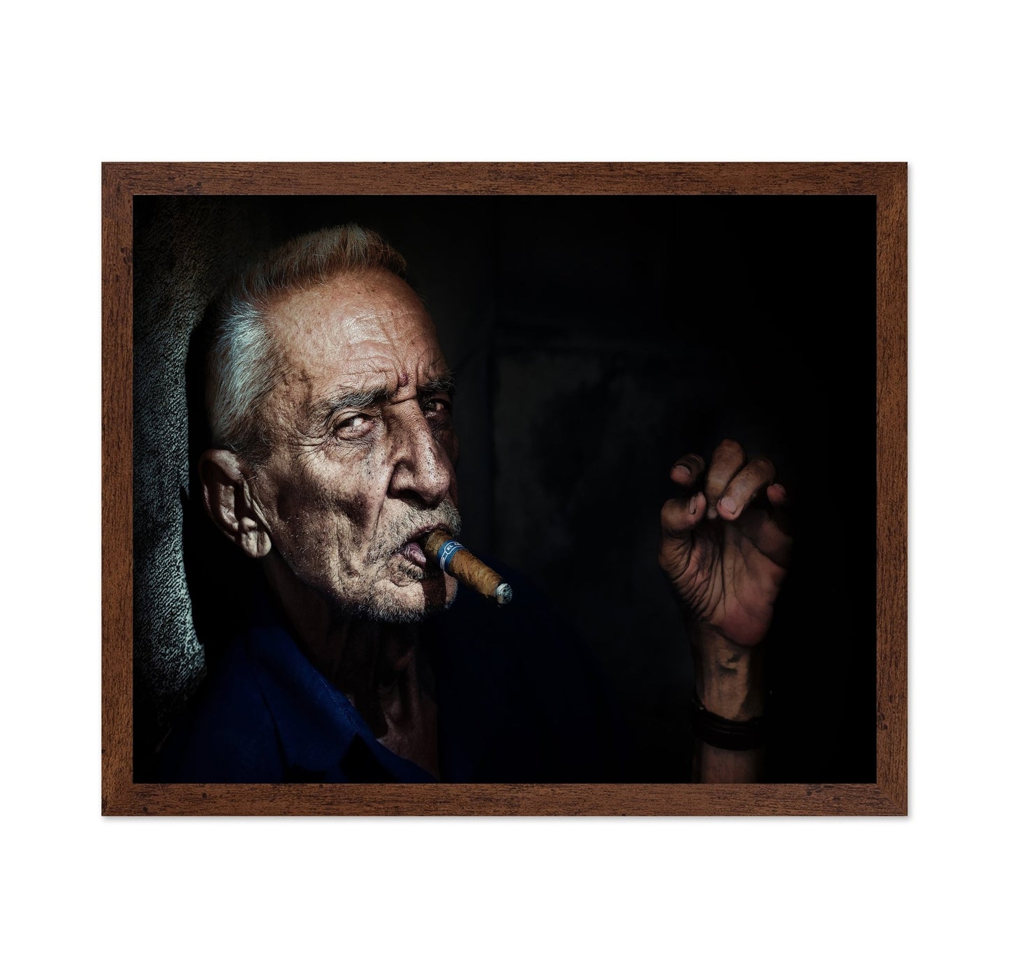 Cigar Man Portrait
