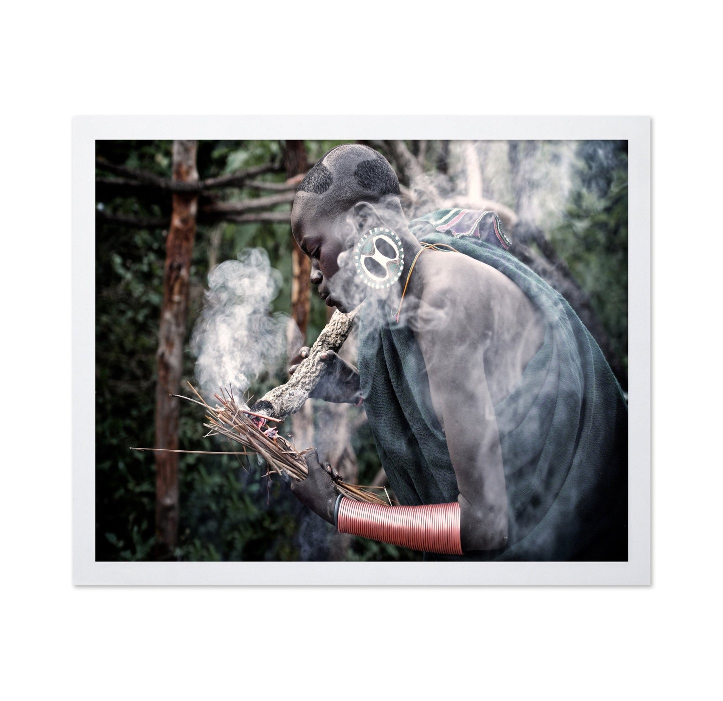 Smoke Ritual Portrait