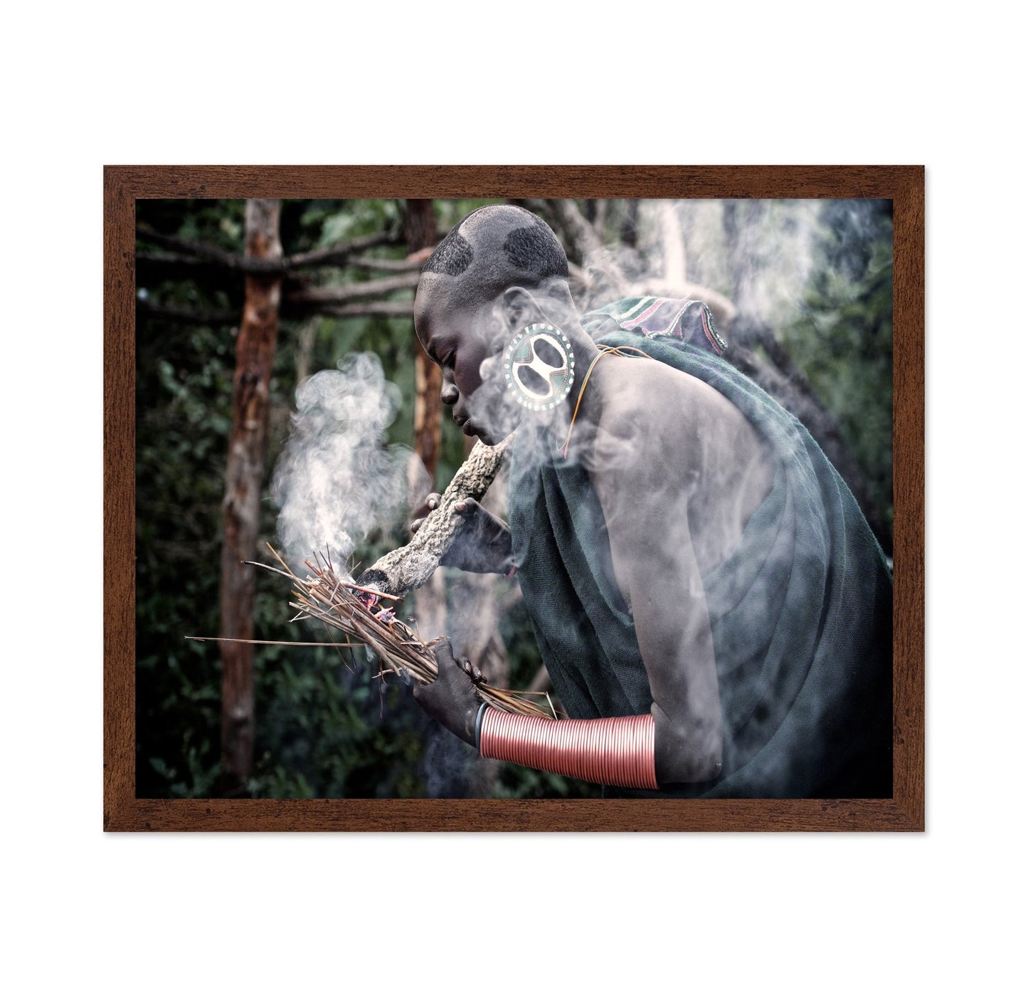 Smoke Ritual Portrait