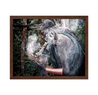 Smoke Ritual Portrait