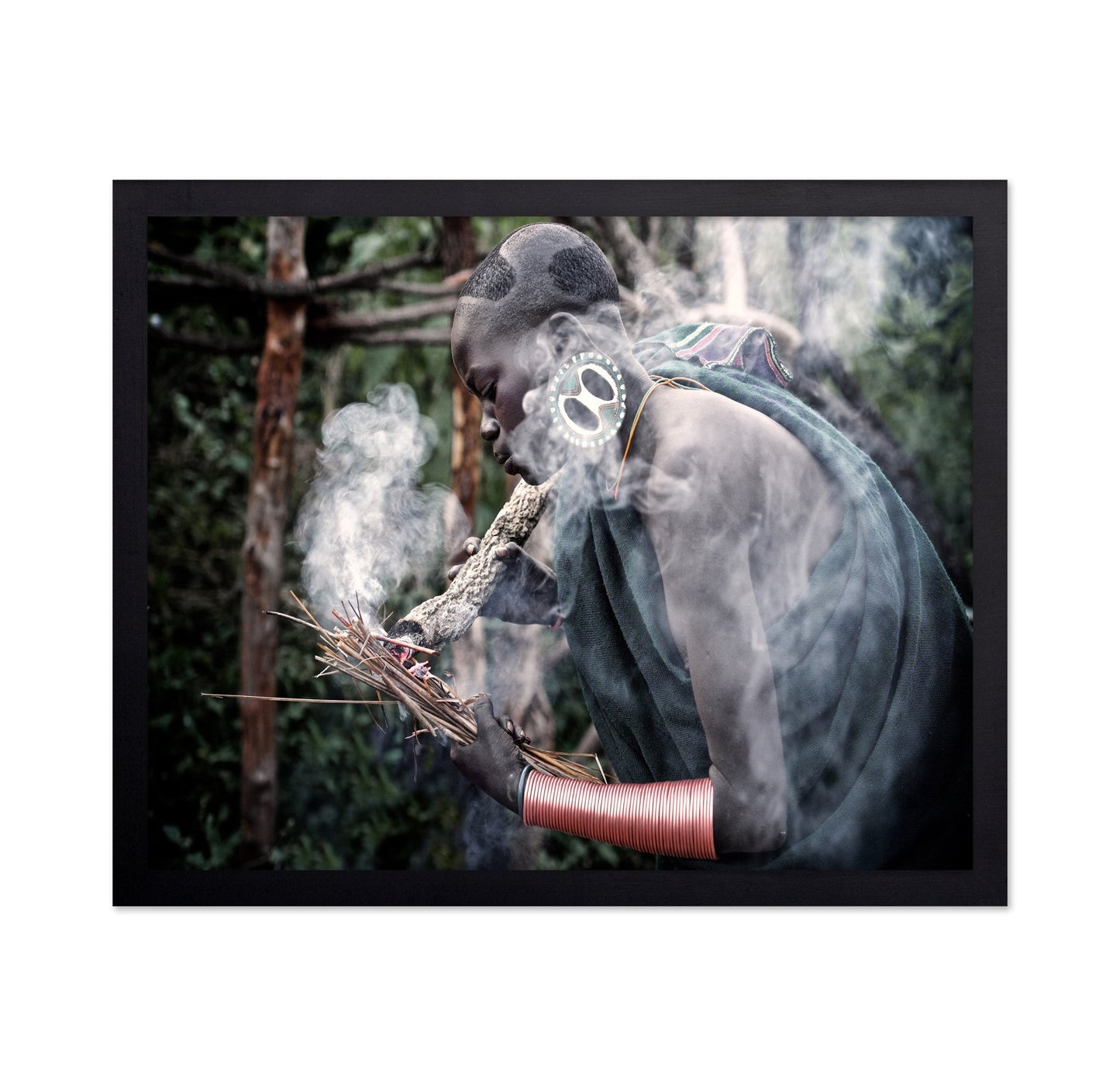 Smoke Ritual Portrait