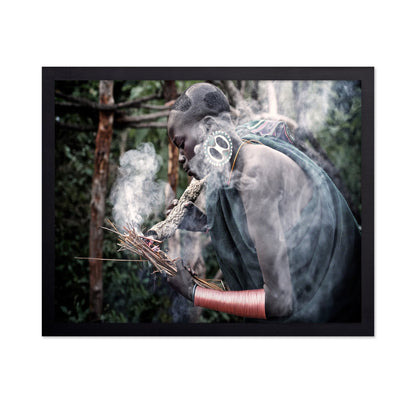 Smoke Ritual Portrait