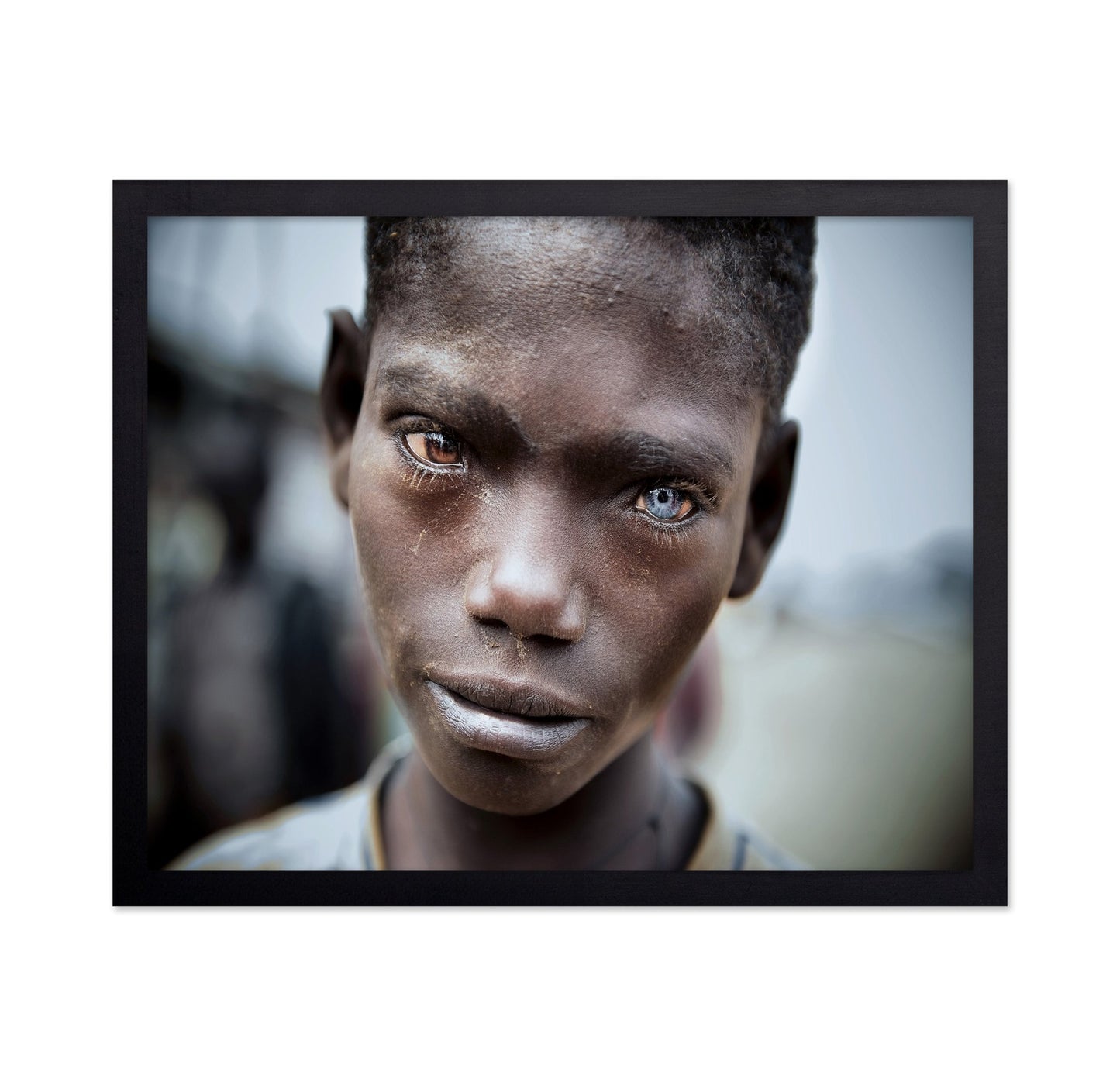 Striking Dual Eye Portrait