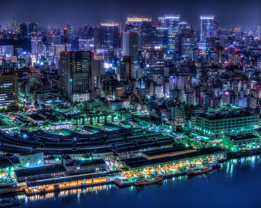 Tokyo Night Skyline No1