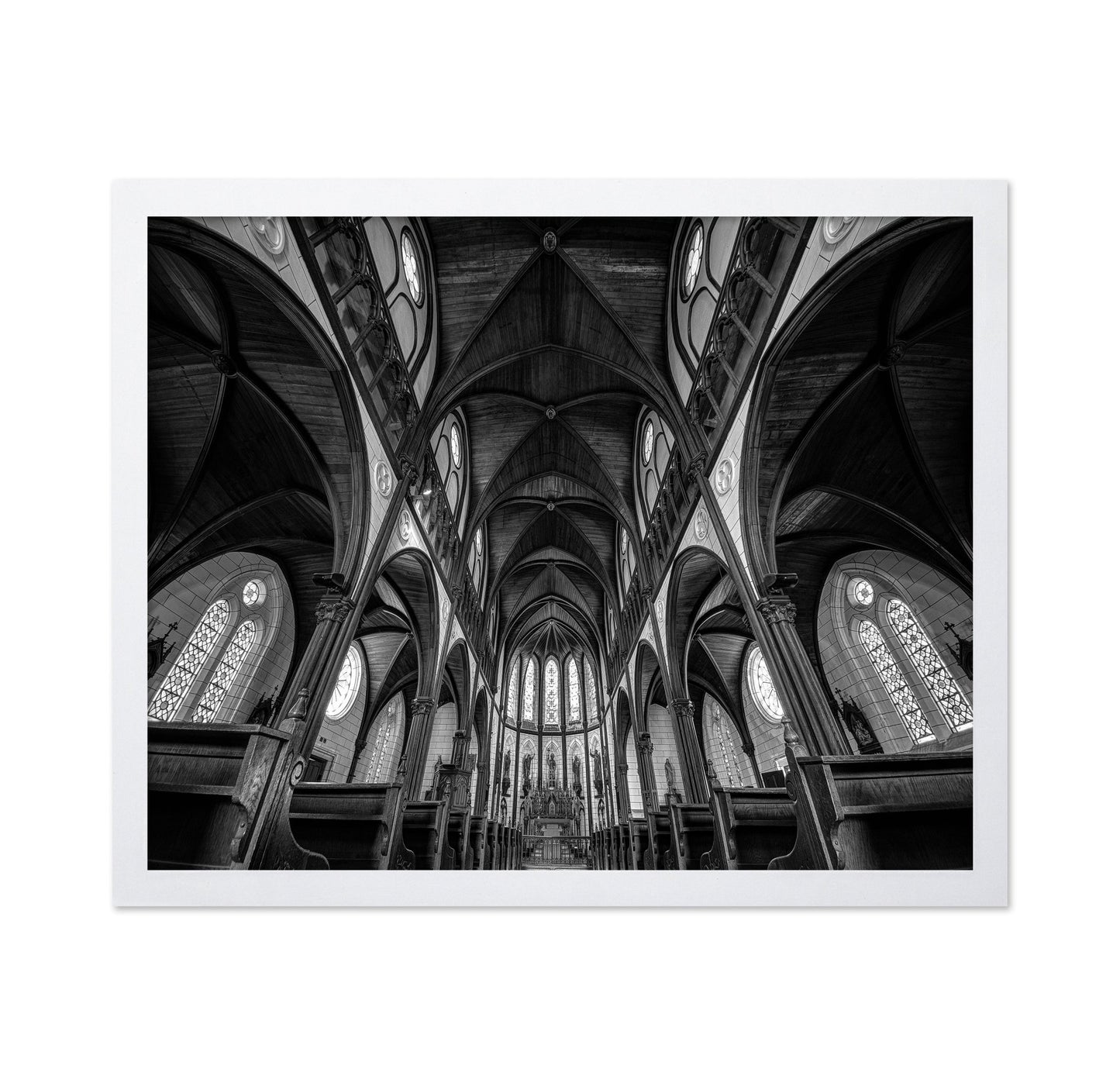 Gothic Church Interior