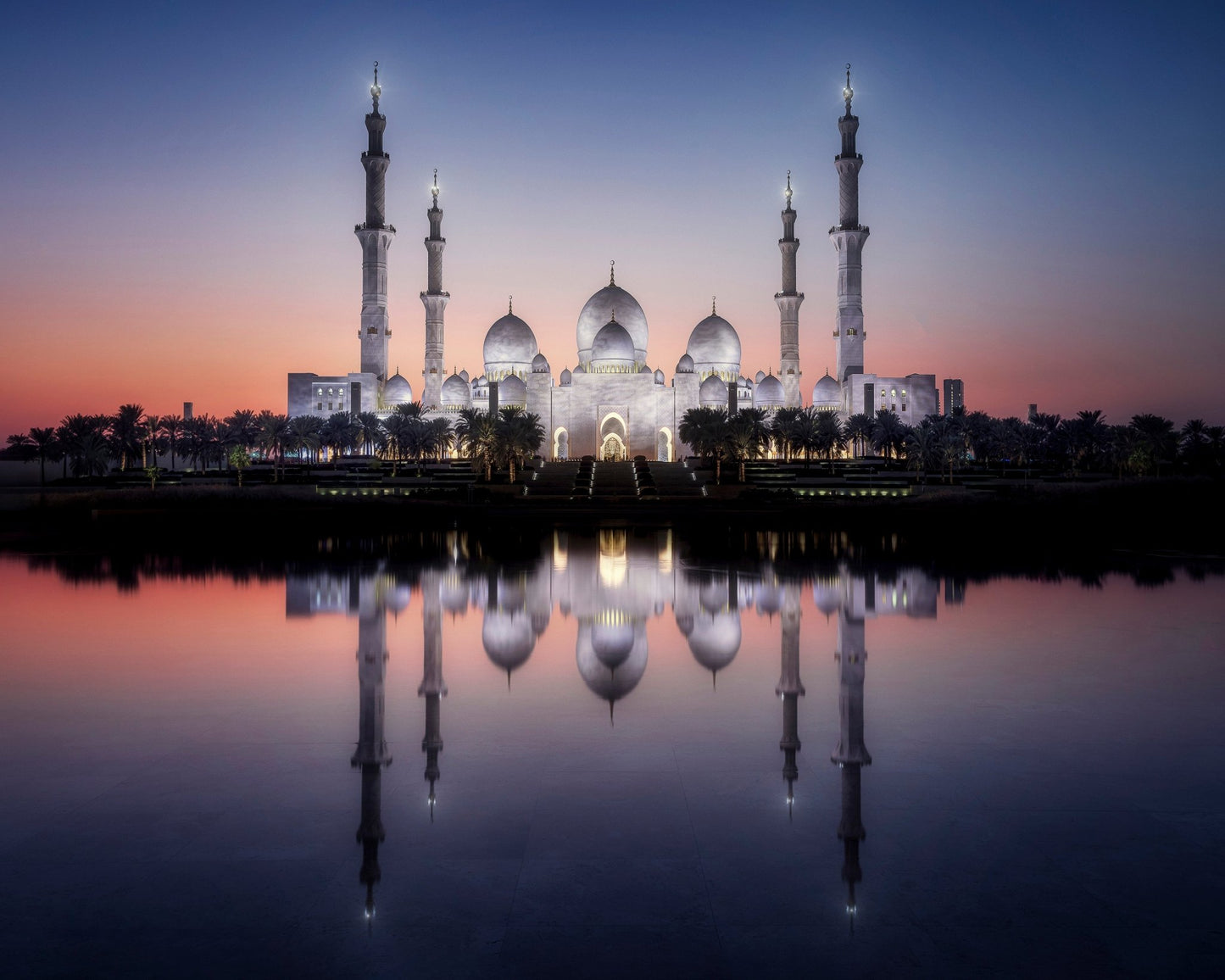 Grand Mosque Reflection