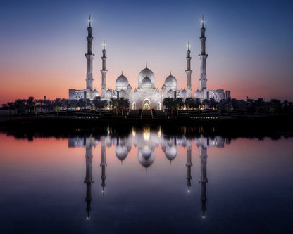 Grand Mosque Reflection