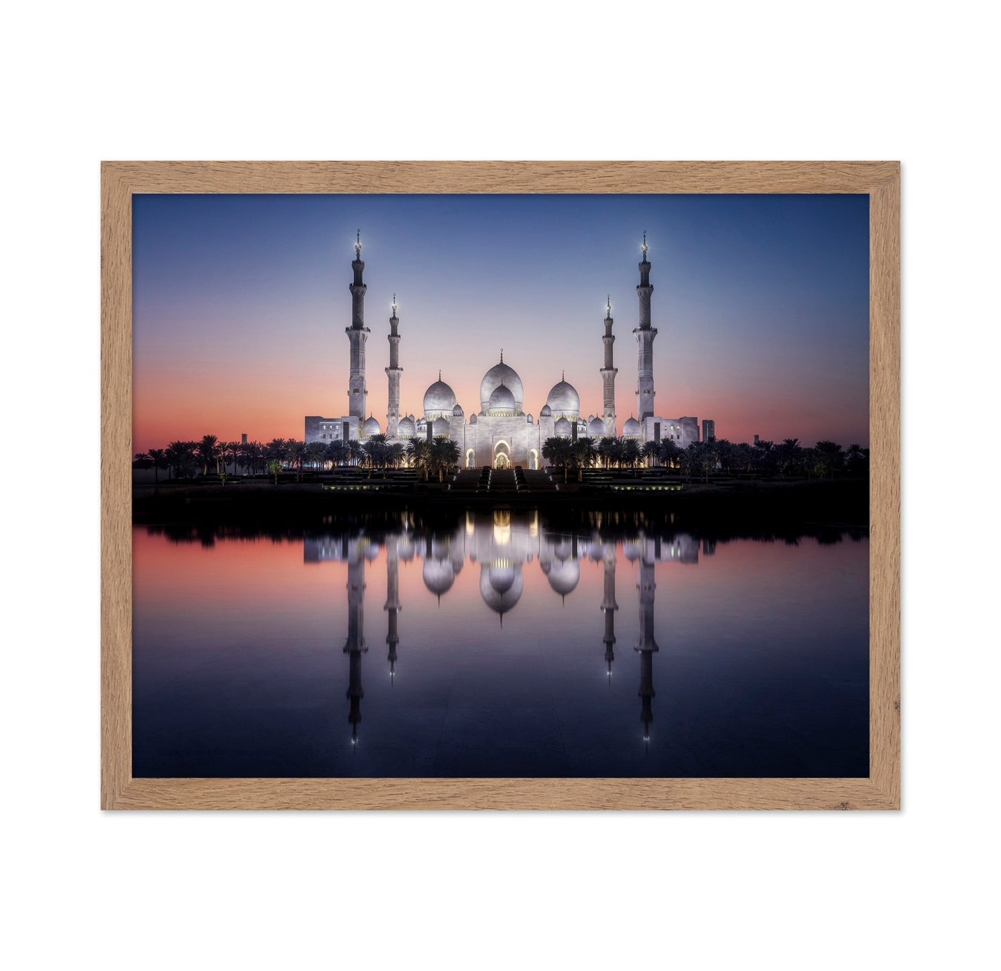 Grand Mosque Reflection