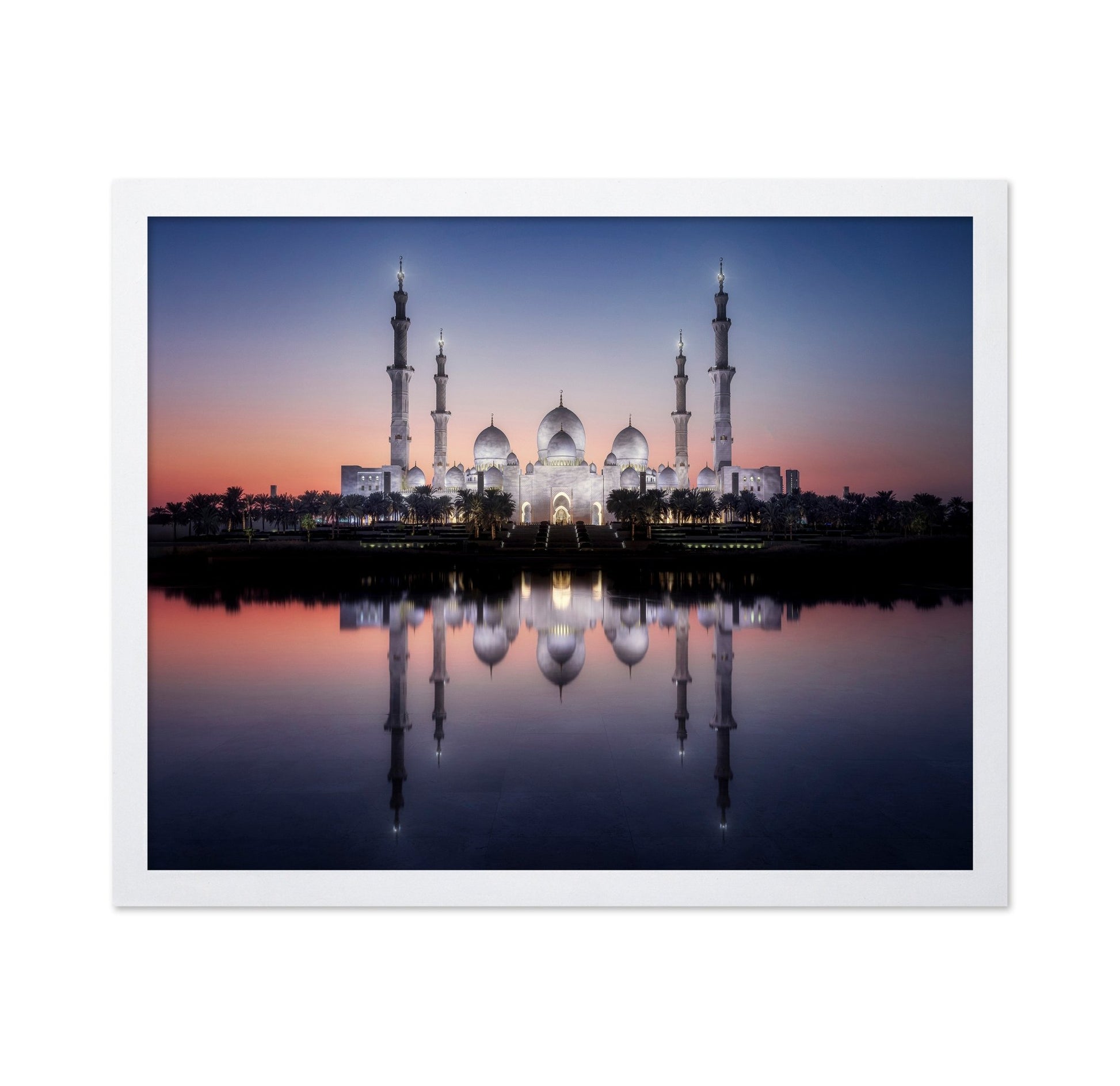 Grand Mosque Reflection