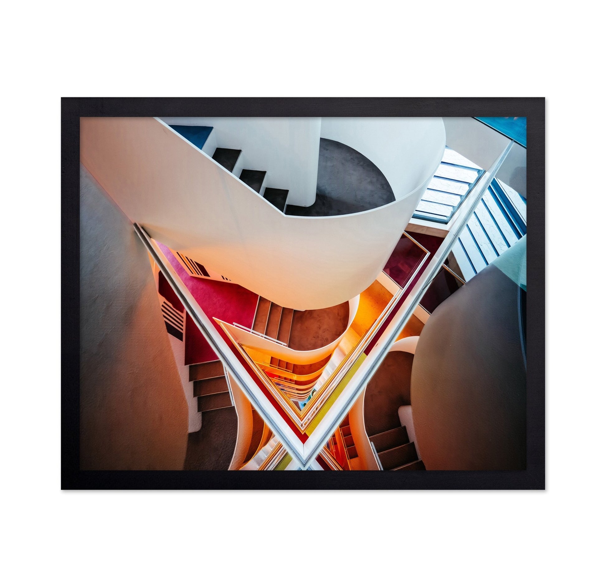 Color Spiral Stairs