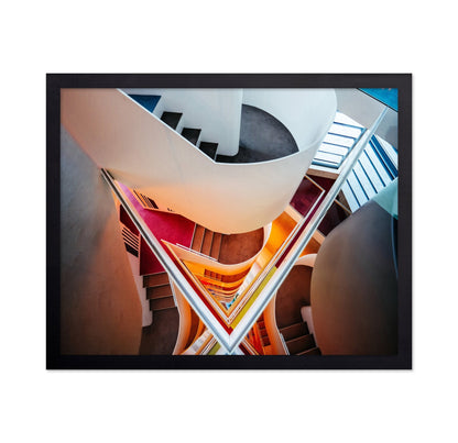 Color Spiral Stairs