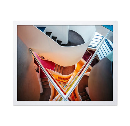 Color Spiral Stairs