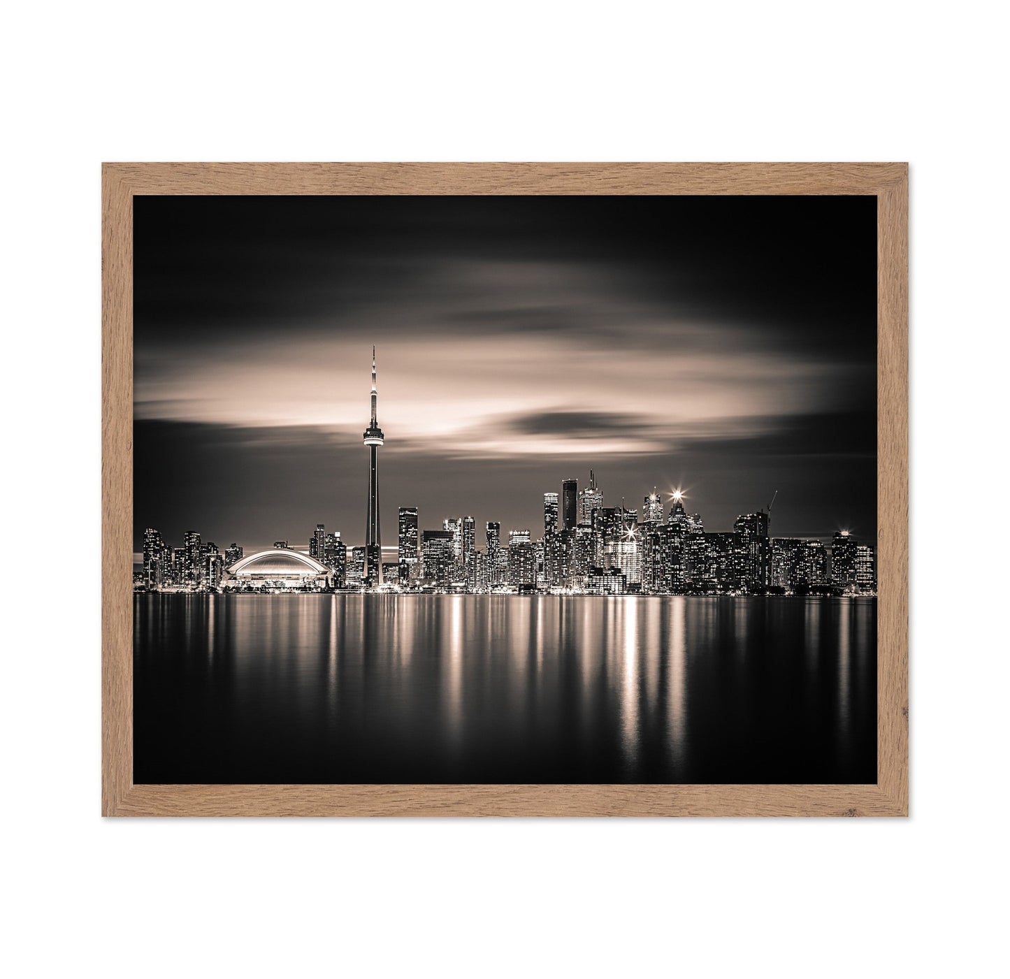 Toronto Night Reflection