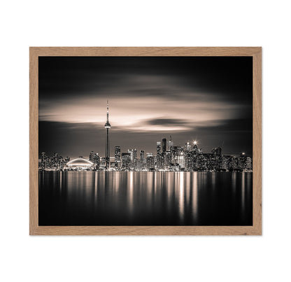 Toronto Night Reflection
